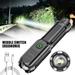 USB Rechargeable Flashlight Super Bright LED Flashlight with Zoomable Waterproof Flashlight for Outdoor Camping Emergency