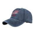 Midsumdr Sun Hat Baseball Cap for Men and Women 4th of July Independence Day Classic American Flag USA Embroidered Baseball Cap Cap Cotton Hat Sports Sun Hat Golf Hat Summer Beach Hat