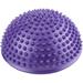 Foot Massage Ball PVC Inflatable Yoga Balls Anti-Slip Half Massage Point Fit Ball Balance Ball for Gym Fitness Pilates(Purple)