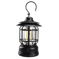 ETERSTARLY Retro Lamp Portable Camping Lantern USB Rechargeable Camping Tent Travel Light Vintage Outdoor Lighting Camping Flashlight