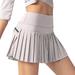 GWAABD Bodycon Skir Women s High Waisted Golf Running Skorts Sports Pleated Skirts Pockets Pant Skirts