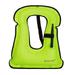 Alloet PVC Life Jacket Safe Inflatable Buoyancy Vest Outdoor Accessories (Green)