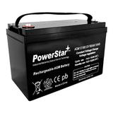 PowerStar 12 V 100Ah 8027-127 D27M Group 27 SLA Battery for Cobra Trolling Motors