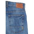 Camel Active Jeans Houston Used Herren mid blue used, Gr. 44-34, Baumwolle, Hose