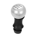 Gear Knob Chrome Head Lever Adapter Manual 5-Speed Transmission Replacement for Peugeot 106 206 207 306 307 407 408 508 807