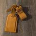 Louis Vuitton Accessories | Louis Vuitton Luggage Tag Set | Color: Gold/Tan | Size: Os