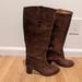 J. Crew Shoes | J Crew Genuine Leather Boots Brown Size 7.5m | Color: Brown/Tan | Size: 7.5