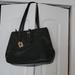 Dooney & Bourke Bags | Authentic Dooney & Bourke Large Black Leather Tote Bag | Color: Black/Gold | Size: Os