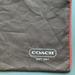 Coach Bags | Coach Dust Bag Brown Cotton Drawstring Bag Cover 19” X 15” Clean New Logo Bag | Color: Brown/Red | Size: Os