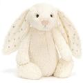 Jellycat Medium Bashful Twinkle Bunny Collectable Plush Decoration