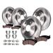 2000 GMC Yukon Front and Rear Brake Pad and Rotor Kit - Detroit Axle