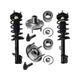 2001-2009 Ford Escape Front Strut Coil Spring Wheel Hub Tie Rod Kit - Detroit Axle
