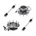 2011-2016 GMC Sierra 2500 HD Front Wheel Hub and Sway Bar Link Kit - Detroit Axle