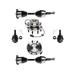 2000-2006 GMC Yukon XL 2500 Front Axle Wheel Hub Ball Joint Kit - Detroit Axle