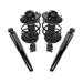 2001-2003 Chrysler Voyager Front and Rear Shock Strut and Coil Spring Kit - TRQ