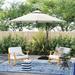 Darby Home Co 9' Welwyn Cantilever Umbrella Metal | 112 W x 108 D in | Wayfair 38782F8C29FF437EBC1C497429BD66D0