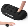 Black Superfine Memory Foam Wrist Rest Soft Gel Ergonomic Mouse Pad Wrist Support for Mouse Gaming