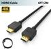 HDMI 1.4 Cable 6.6FT Thin HDMI Cord 4K@30HZ High Speed HDMI Wire Compatible with PC Nintendo Switch Xbox