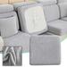 High Stretch Individual Seat Cushion Covers Sofa Slipcovers Couch Cushion Covers Sofa Covers Water Repellent Sofa Seat Cushion Covers High Stretch Furniture Protector