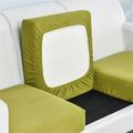 Water Repellent Sofa Seat Cushion Covers High Stretch Furniture Protector Stretch Cushion Cover Sofa Cushion Furniture Protector Sofa Seat Sofa slipcover Sofa Cover Soft Flexibility with Elastic