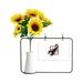 Scorpion Natural Insect Shock Artificial Sunflower Vases Bottle Blessing Card