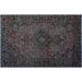 Semi Antique Maddox Pink/Black Rug 4 3 x 6 5