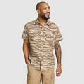 Eddie Bauer Men's Pro Creek Short-Sleeve Shirt - Print - Timber - Size S