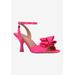 Wide Width Women's Nishia Sandal by J. Renee in Fuchsia (Size 11 W)