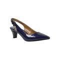 Wide Width Women's Mayetta Sling by J. Renee in Navy (Size 7 W)