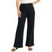 Plus Size Women's June Fit Wide-Leg Jeans by June+Vie in Black (Size 18 W)