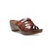 Women's Poppy Sandals by Eastland in Mahogany (Size 11 M)