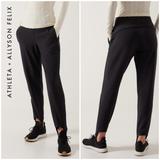Athleta Pants & Jumpsuits | Athleta X Allyson Felix Legend Softshell Pant Size 8 Tall | Color: Black | Size: 8