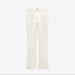 Zara Pants & Jumpsuits | Brand New (Nwt) Zara High-Waisted Trousers | Color: Cream/White | Size: Xs