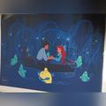 Disney Other | Disney's The Little Mermaid Lithograph | Color: Blue/White | Size: 11"14"