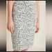 Anthropologie Skirts | 23 Anthropologie Maeve Leopard Print Jacquard Pencil Skirt Multi Colored Small | Color: Blue/Gray | Size: S