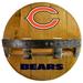 Imperial Chicago Bears 21'' Reclaimed Oak Bar Shelf