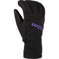 Klim Bombshell Ladies Snowmobile Gloves, black-purple, Size S for Women