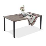 Latitude Run® Emma-Lea Dining Table Metal in Brown | 29.13 H x 63.38 W x 35.23 D in | Outdoor Dining | Wayfair 63F58ACBF4474F8FB56898FC8E091426