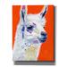 Indigo Safari Animal Party IV' By Victoria Borges_6813 Canvas in Blue/Gray/Orange | 16 H x 12 W x 0.75 D in | Wayfair