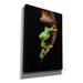 Latitude Run® 'Frog Portrait' By Thomas Haney, Giclee Canvas Wall Art, 12"X18" Canvas in Black/Brown/Green | 26 H x 18 W x 0.75 D in | Wayfair