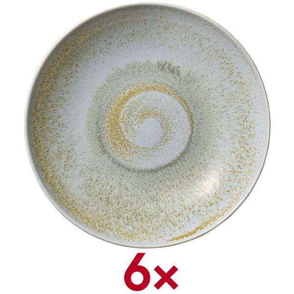 heart & soul 6er-Pack Teller »Perfect Match« tief 23 cm blau