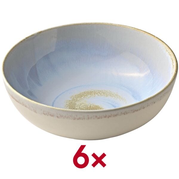 heart & soul 6er-Pack Schüssel »Perfect Match« 19 cm blau