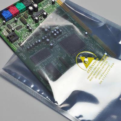 LK Packaging SS0808 StratoGrey Open Ended Static Shielding Bag - 8"L x 8"W, Gray, Case of 500