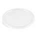 Cambro RFSCWC6135 Camwear Cover, for 6 & 8 qt Clear Containers, Clear