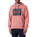 HUGO Men's Duratschi223 Sweatshirt, Medium Pink665, M