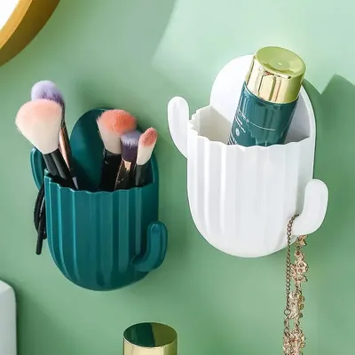 Rangement mural auto-adhésif T1 porte-dentifrice porte-brosse à dents accessoires ménagers