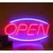 17.72 x8.46 Open Neon Light Sign LED Night Lights USB Operated Decorative Marquee Sign Bar Pub Store Club Garage Home Party Decor