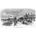 Nevada: Carson City. /Nview Of The Principal Street In Carson City Nevada. Line Engraving 19Th Century. Poster Print by (18 x 24)
