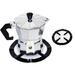 Besufy Metal Coffee Maker Shelf Stove Top Reducer Support Pot Simmer Ring Kitchen Tool