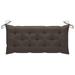 Andoer Garden Bench Cushion Taupe 47.2x19.7 x2.8 Fabric